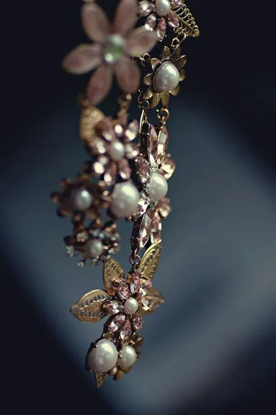 Floral Chandelier Earrings